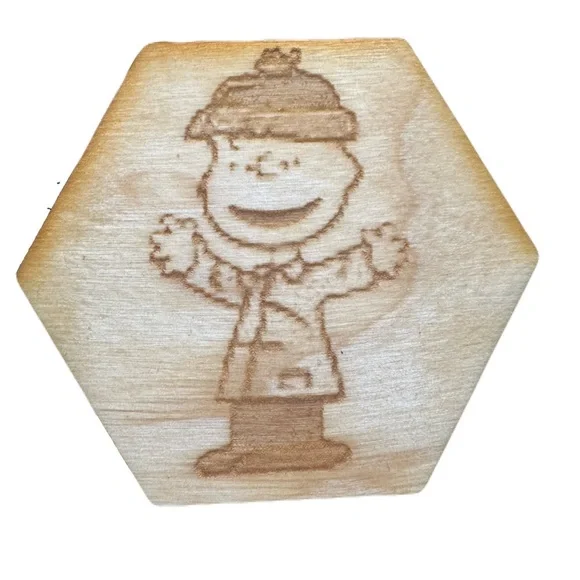 Snoopy and Friends Wood Engraved Holiday Magnet - Choose 1 - Picture 6 of 8